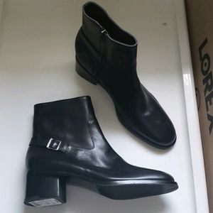 Vintage Ralph Lauren Black Leather Boots SZ 27 NWT